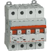 BTDIN - SEZIONATORE COMANDABILE 4P 16A - BTICINO F74A16 product photo