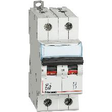 BTDIN100 - INTERRUTTORE MAGNETOTERMICO 2P CURVA D 16A 10KA - BTICINO FH82D16 product photo