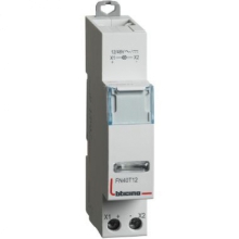 PORTALAMPADA PER SEGNALAZIONE  SINGOLA LED TRASPA. 12/48V AC/DC BTDIN - BTICINO FN40T12 product photo