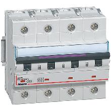 BTDIN500 - INT.MAGNETOT 4P C 63A 50KA 6M - BTICINO FX84C63 - BTICINO FX84C63 - BTICINO FX84C63 product photo