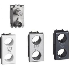 PRESA TV-SAT DIRETTA DEMIX 1M AXOLUTE - BTICINO H4214D product photo