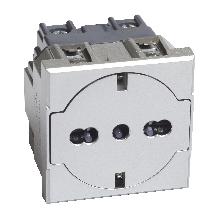 AXOLUTE - PRESA STD TED/ITA FLAT TECH - BTICINO HC4140/16F product photo