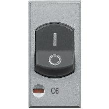 HC4301/6 - AXOLUTE – INTERRUTTORE MAGNETOTERMICO 1P+N 6A 1,5KA - BTICINO HC4301/6 - BTICINO HC4301/6 product photo