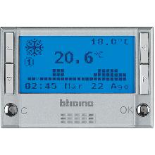 AXOLUTE CRONOTERMOSTATO GIORNALIERO SETTIMANALE CHIARO BTICINO - BTICINO HC4451 product photo