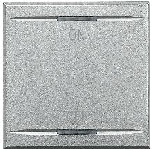 AXOLUTE - COPRITASTO ON OFF 2 MOD CHIARO - BTICINO HC4911/2AG product photo