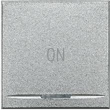 AXOLUTE-COPRITASTO 1 FUNZ.ON 2M CH - BTICINO HC4915/2AB - BTICINO HC4915/2AB - BTICINO HC4915/2AB product photo