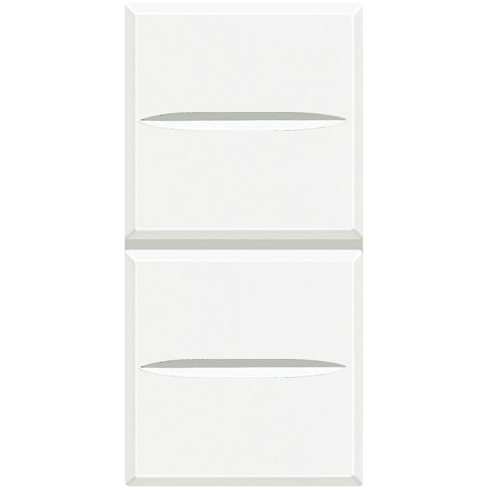 AXOLUTE - DOPPIO PULSANTE 1P NO 10A - BTICINO HD4036 product photo