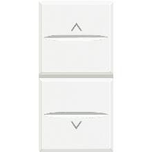 AXOLUTE - DOPPIO PULSANTE 10A NO INTERBLOCC - BTICINO HD4037 product photo
