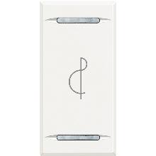 AXOLUTE - COPRITASTO VIOLINO BIANCO - BTICINO HD4911BE product photo