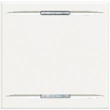AXOLUTE - COPRITASTO 2 FUNZ 2 MOD BIANCO - BTICINO HD4911M2 product photo