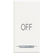 AXOLUTE - COPRITASTO OFF BIANCO - BTICINO HD4915AA - BTICINO HD4915AA - BTICINO HD4915AA product photo