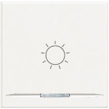 AXOLUTE - COPRITASTO LUCE 2 MOD BIANCO - BTICINO HD4915M2BA - BTICINO HD4915M2BA product photo