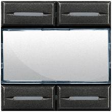 AXOLUTE - COMANDO SCENARI SCURO - BTICINO HS4680 product photo