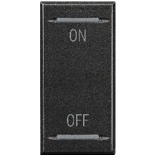 AXOLUTE - COPRITASTO ON OFF SCURO - BTICINO HS4911AG product photo