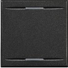 AXOLUTE - COPRITASTO 2 FUNZ 2 MOD SCURO - BTICINO HS4911/2 product photo