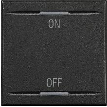 AXOLUTE-COPRITASTO ON/OFF 2M SC - BTICINO HS4911/2AG - BTICINO HS4911/2AG product photo