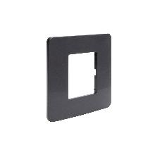 MATIXGO - PLACCA 2P BLACK NICKEL - BTICINO JA4802EN - BTICINO JA4802EN product photo