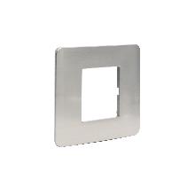 MatixGO - placca 2P steel - BTICINO JA4802ES product photo