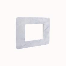 MatixGO - placca 3P carrara - BTICINO JA4803EM product photo