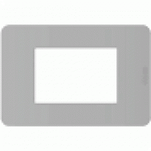 PLACCA 3 MODULI GREY GRIGIO SERIE MATIXGO - BTICINO JA4803JG product photo