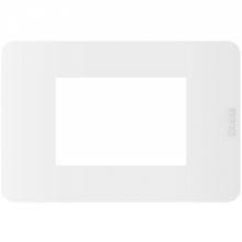 PLACCA 3 MODULI WHITE BIANCO SERIE MATIXGO - BTICINO JA4803JW product photo
