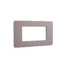 MatixGO - placca 4P tortora - BTICINO JA4804TD product photo