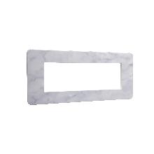 MATIXGO - PLACCA 7P CARRARA - BTICINO JA4807EM - BTICINO JA4807EM product photo