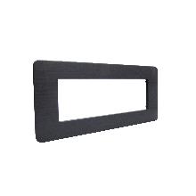 MATIXGO - PLACCA 7P BLACK NICKEL - BTICINO JA4807EN - BTICINO JA4807EN product photo