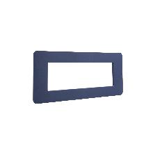 MATIXGO - PLACCA 7P BLUE - BTICINO JA4807TB - BTICINO JA4807TB product photo