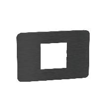 MatixGO - placca 2P cent. black nickel - BTICINO JA4819EN product photo