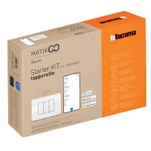 MatixGO - starter kit tapparelle bianco - BTICINO JW2010KIT product photo