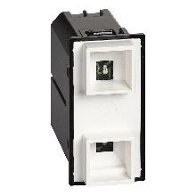 LIVING NOW PORTALAMPADA SEGNALAZIO ROSSO/VERDE K4373 - BTICINO K4373 product photo