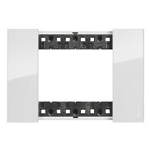 L.NOW - PLACCA 3P GHIACCIO - BTICINO KA4803DW - BTICINO KA4803DW product photo