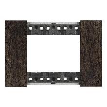 L.NOW- PLACCA 3P NOCE - BTICINO KA4803LG - BTICINO KA4803LG product photo