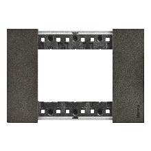 LIVING NOW PLACCA 3 POSTI SPACE KA4803NG - BTICINO KA4803NG product photo