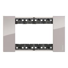 LIVING NOW PLACCA 4 POSTI AURA KA4804DM - BTICINO KA4804DM product photo