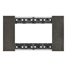 LIVING NOW PLACCA 4 POSTI SPACE KA4804NG - BTICINO KA4804NG product photo