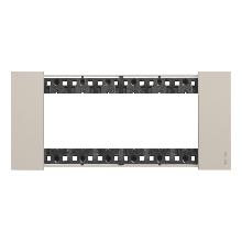 L.NOW - PLACCA 6P SABBIA - BTICINO KA4806KM - BTICINO KA4806KM product photo