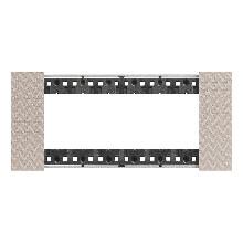 LIVING NOW PLACCA 6 POSTI OPTIC KA4806MM - BTICINO KA4806MM product photo