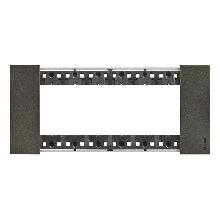 LIVING NOW PLACCA 6 POSTI SPACE KA4806NG - BTICINO KA4806NG product photo