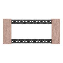 LIVING NOW PLACCA 6 POSTI RAME KA4806ZM - BTICINO KA4806ZM product photo