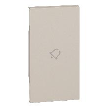 LIVING NOW COVER COMANDO CAMPANELLO 2 MODULI SABBIA KM01M2D - BTICINO KM01M2D product photo