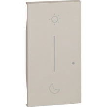 COVER ILLUMINABILE SIMBOLO NOTTE&GIORNO WIRELESS SABBIA LIVING NOW - BTICINO KM41M2 product photo