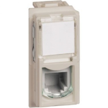 CONNETTORE RJ11 (4/6) K10 SABBIA LIVING NOW - BTICINO KM4258RJ11 product photo