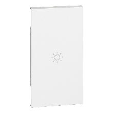 LIVING NOW COVER COMANDO LUCE2 MODULI BIANCO KW01M2A - BTICINO KW01M2A product photo