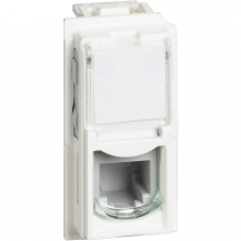 PRESA TELEFONICA RJ11 LIVING NOW SERIE BIANCA - BTICINO KW4258RJ11 product photo