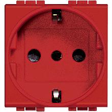LIVING INT - PRESA STD TEDESCO P30 RED - BTICINO L4140R product photo