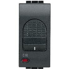 L4301/10 - LIVING INT – INTERRUTTORE MAGNETOTERMICO 1P+N 10A 3KA - BTICINO L4301/10 - BTICINO L4301/10 product photo
