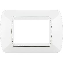 LIVING INTERNATIONAL PLACCA 3 MODULI BIANCA L4803BI NUOVA ORIGINALE - BTICINO L4803BI product photo