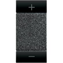 LIVING LIGHT - COPRITASTO DIMMER 1M ANTRACITE L4911ADN - BTICINO L4911ADN product photo